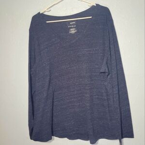 Sonoma Long-Sleeve V-Neck Tee 2xl
